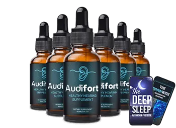 Six bottle Audifort package with two digital bonus covers